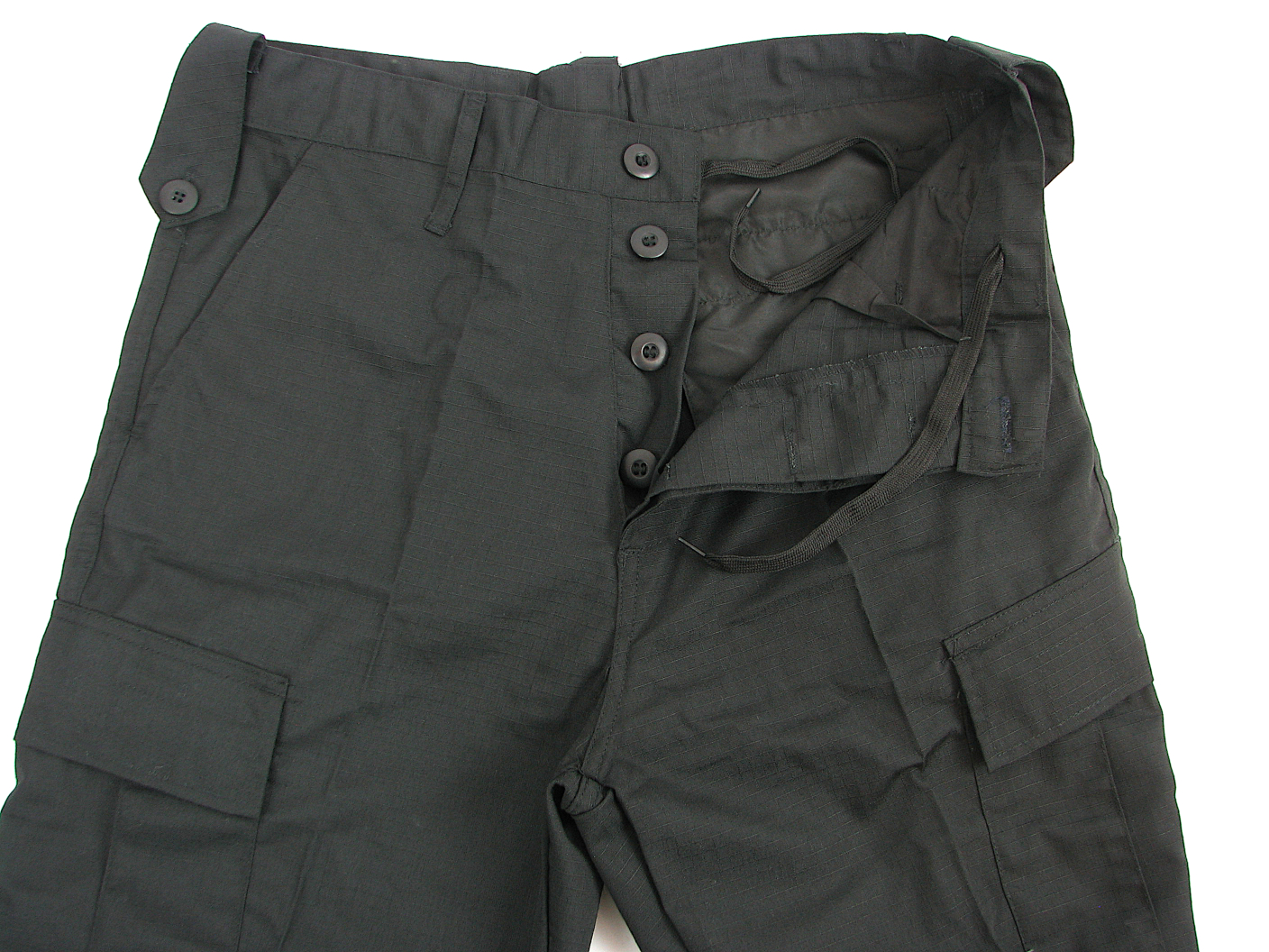 Black Ripstop Tactical Trousers TRO17 | Comrades