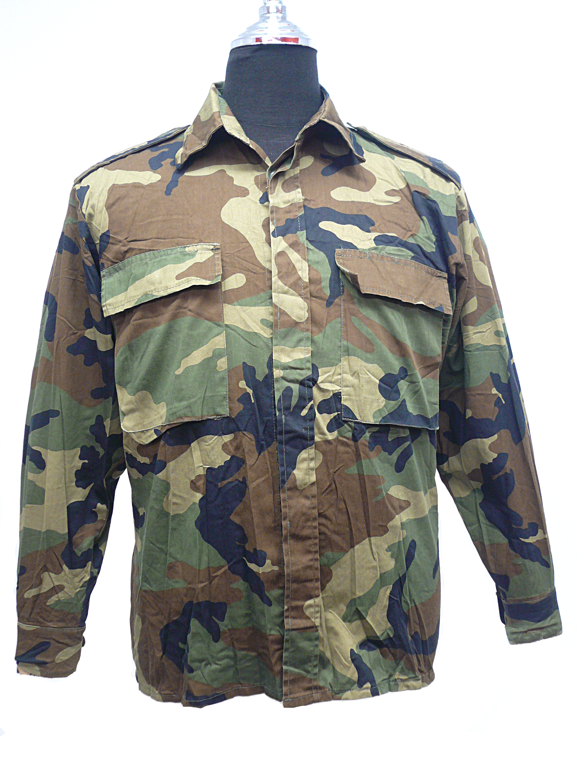 Croatian Army Woodland Camouflage Shirt SRT35 | Comrades