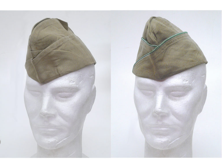thumbnail image 2 of WW2 US Issue Type Garrison Cap - No Piping - Repro Military Army Wool Hat 2 of 4
